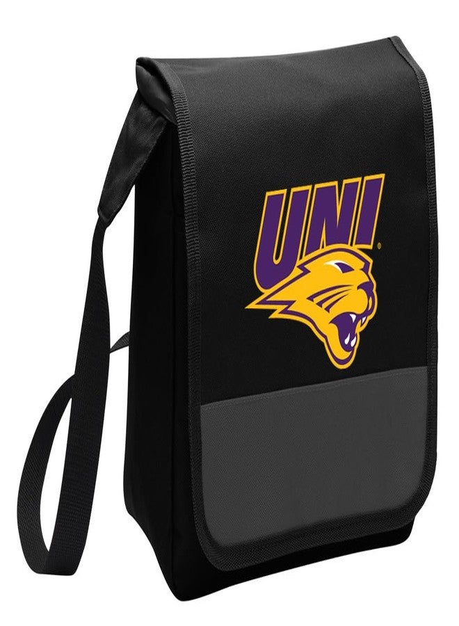 Broad Bay University of Northern Iowa Lunch Bag Shoulder UNI Panthers Lunch Box - Image 1
