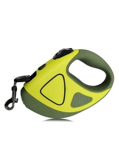 Excefore 1 PCS Anti-entanglement, Automatic Retractable Traction Rope Dog Traction Rope Cat Traction Belt, Strong Nylon Belt(yellow)  - Image 1