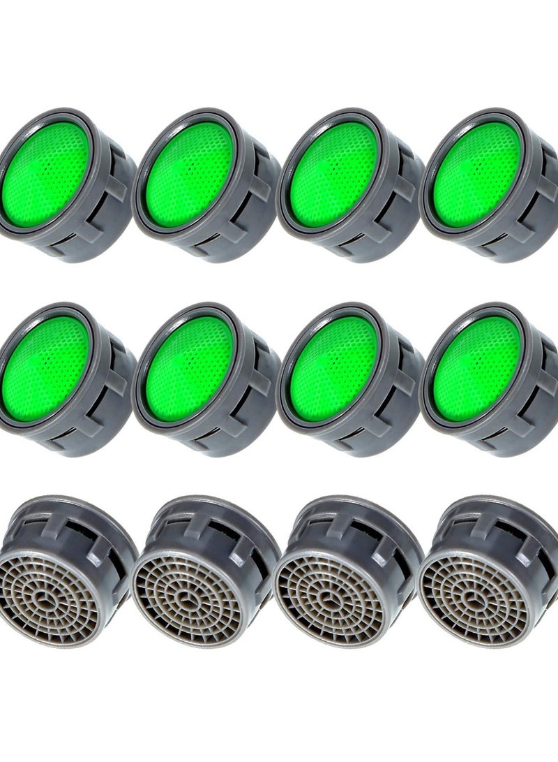 SYOSI 12Pcs Faucet Aerator Water Saving Tap with Wrench for Kitchen Sink Bathroom Bath Tub - Image 1
