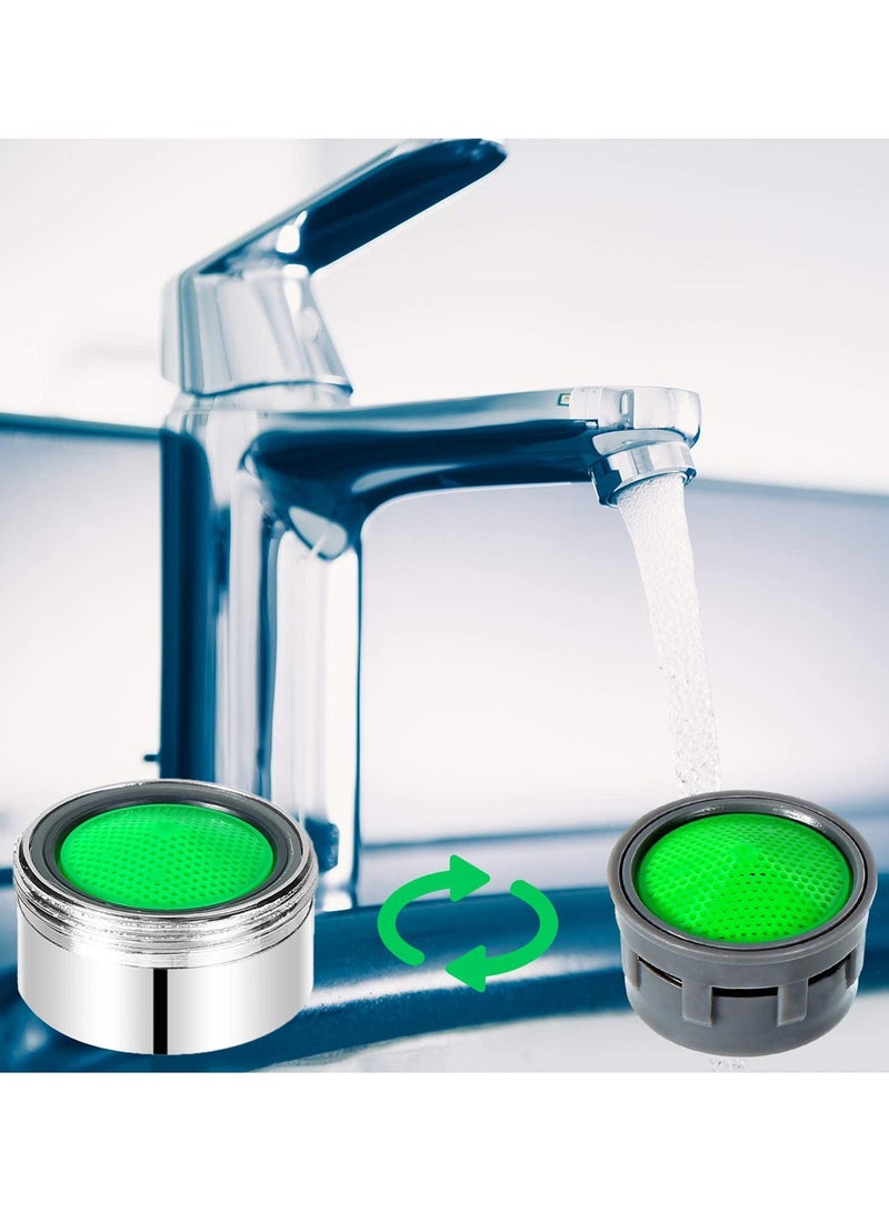 SYOSI 12Pcs Faucet Aerator Water Saving Tap with Wrench for Kitchen Sink Bathroom Bath Tub - Image 5