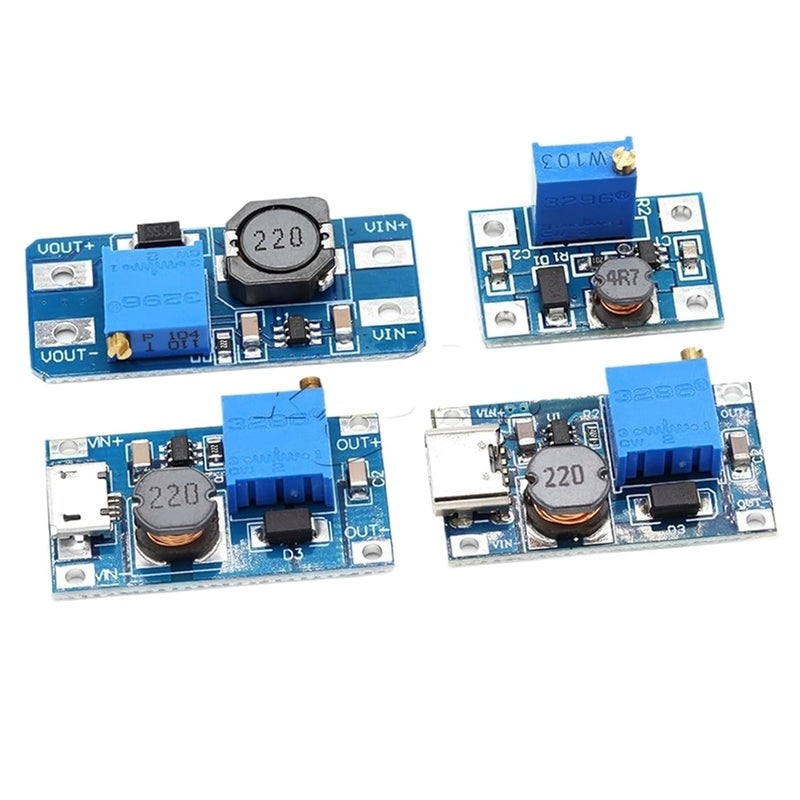 MT3608 DC DC Boost Converter Module 2A Adjustable Step Up 2V 24V To 5V 9V 12V 28V 1PCS - Image 3