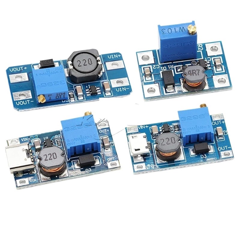 MT3608 DC DC Boost Converter Module 2A Adjustable Step Up 2V 24V To 5V 9V 12V 28V 1PCS - Image 5