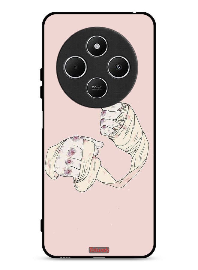 Tolwak Xiaomi Redmi 14C 4G Protective Case Cover Fighter Art - Image 1