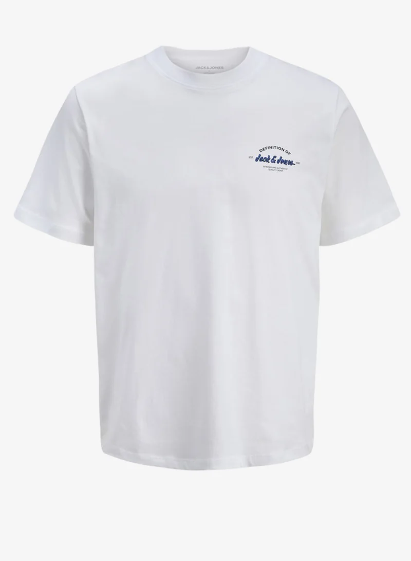 جاك وجونز جونيور طقم أطفال  قطع تي شيرت بياقة دائرية