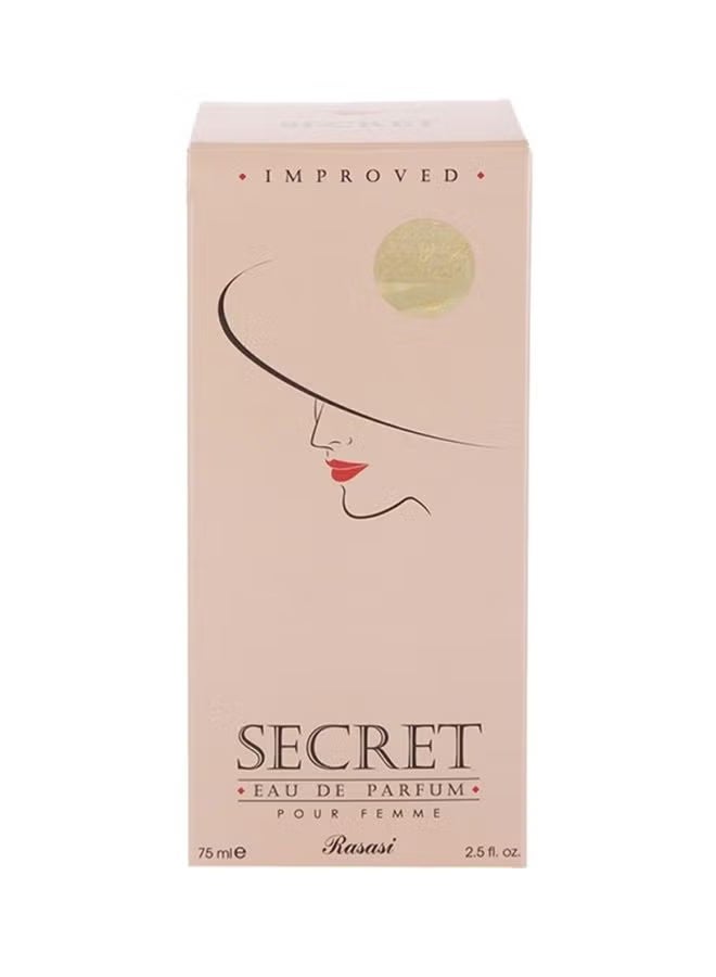 الرصاصي سيكريت ماء عطر 75ملليلتر - Image 4