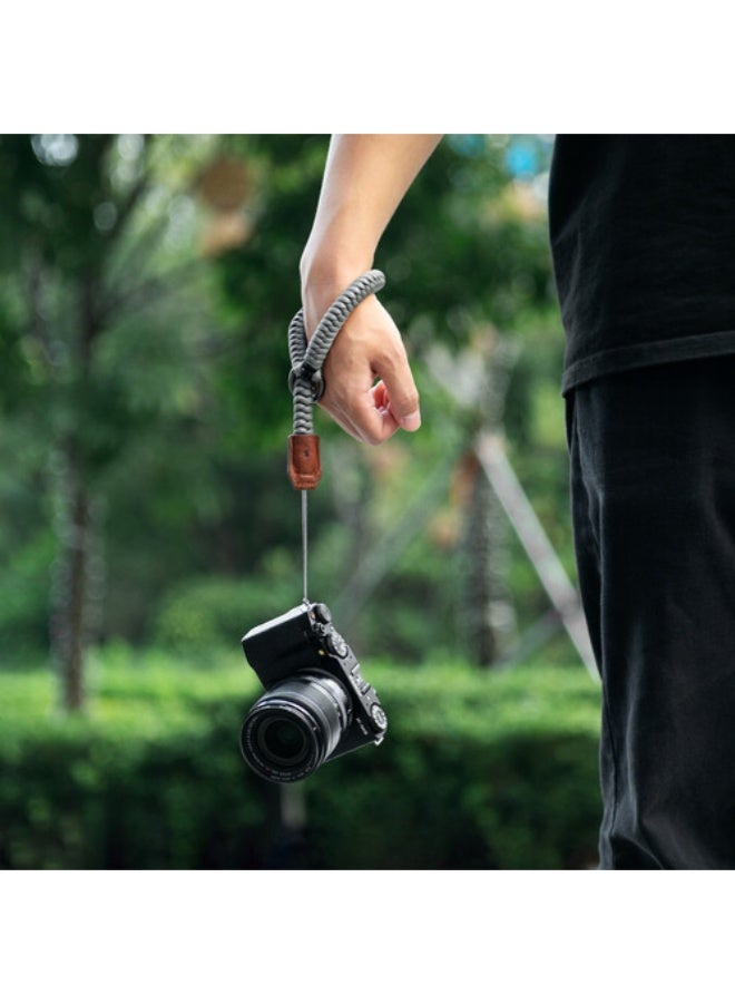 SmallRig Universal Braided Wristband (Gray) - Image 4