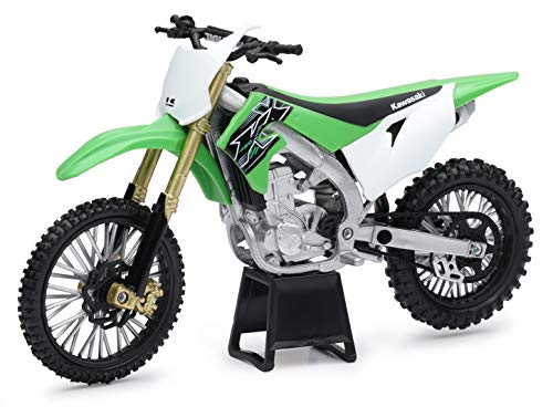 NewRay Kawasaki KX 450F Green 112 Diecast Motorcycle - Image 1