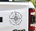 MAZ DISTRIBUTIONS Not All Who Wander are Lost Sticker Vinyl Decal for Window Removable Waterproof Sticker for Waterbottle Useable Indoor Outdoor for Bag Easy use for Car Van Bumper MAZ388 - Image 2