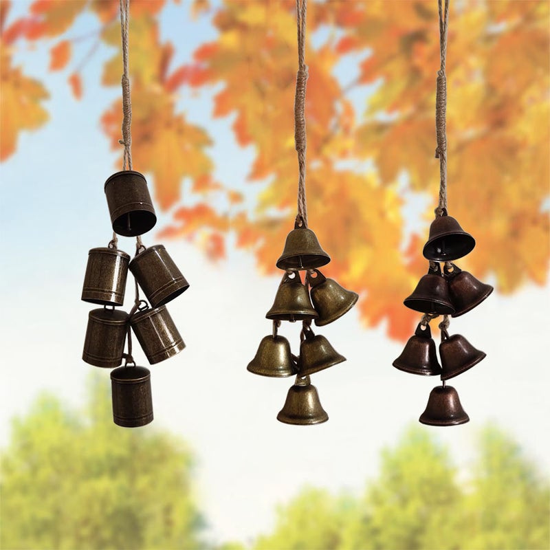 Wind Chime Door Handle Wall Hanging Commemorative Wind Chime Witch Bell Prayer Decorative Bell - Image 2