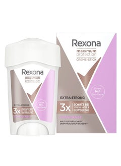 Maximum Protection Confidence Antiperspirant Deodorant Cream with 96 Hours Protection Against Strong Sweating and Body Odour 45 ml (Pack of 1)