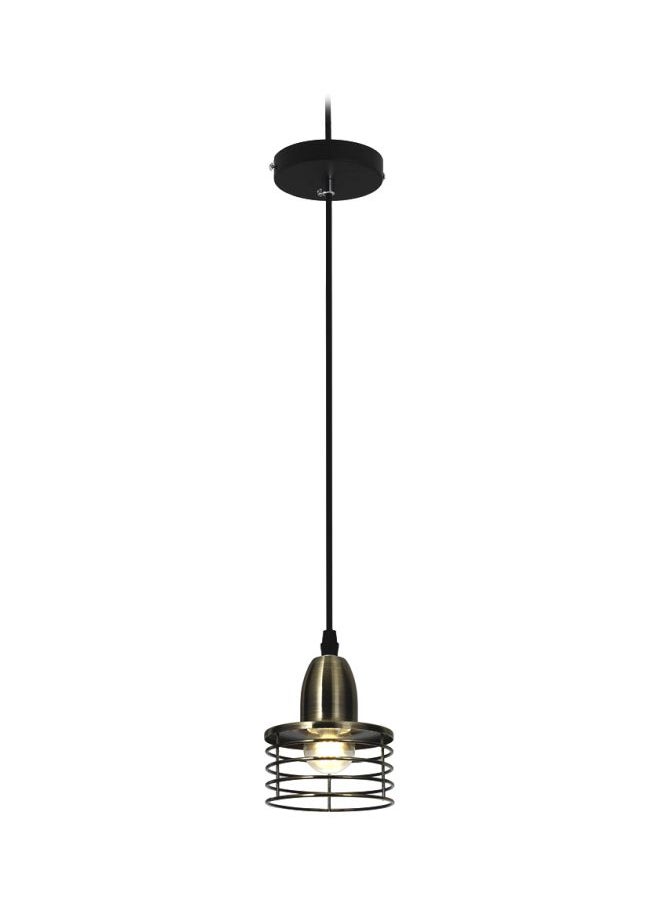 Generic Retro Style Pendant Light Black/Grey/Silver 20x17x17cm  - Image 1
