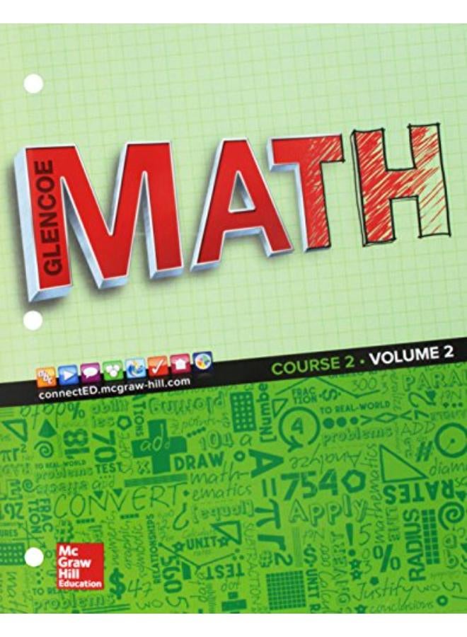 Glencoe Math 2016  Course 2 Student Edition  Volume 2  Ed   1