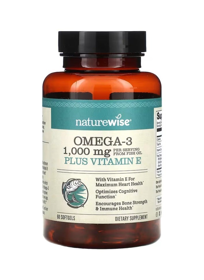 Omega 3 Plus Vitamin E 60 Softgels - pzsku/ZEB1F9D7A2787E54FB545Z/45/_/1739013994/a12d89df-c406-487f-ac21-30c43c99aebb