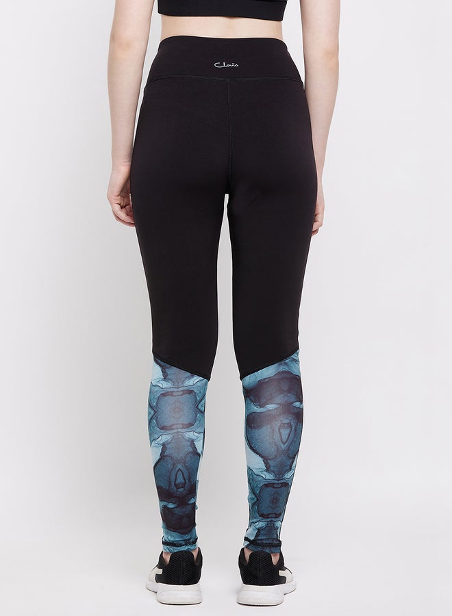 كلوفيا بنطال رياضي ضيق مطبع بنمط ماربل - Image 5