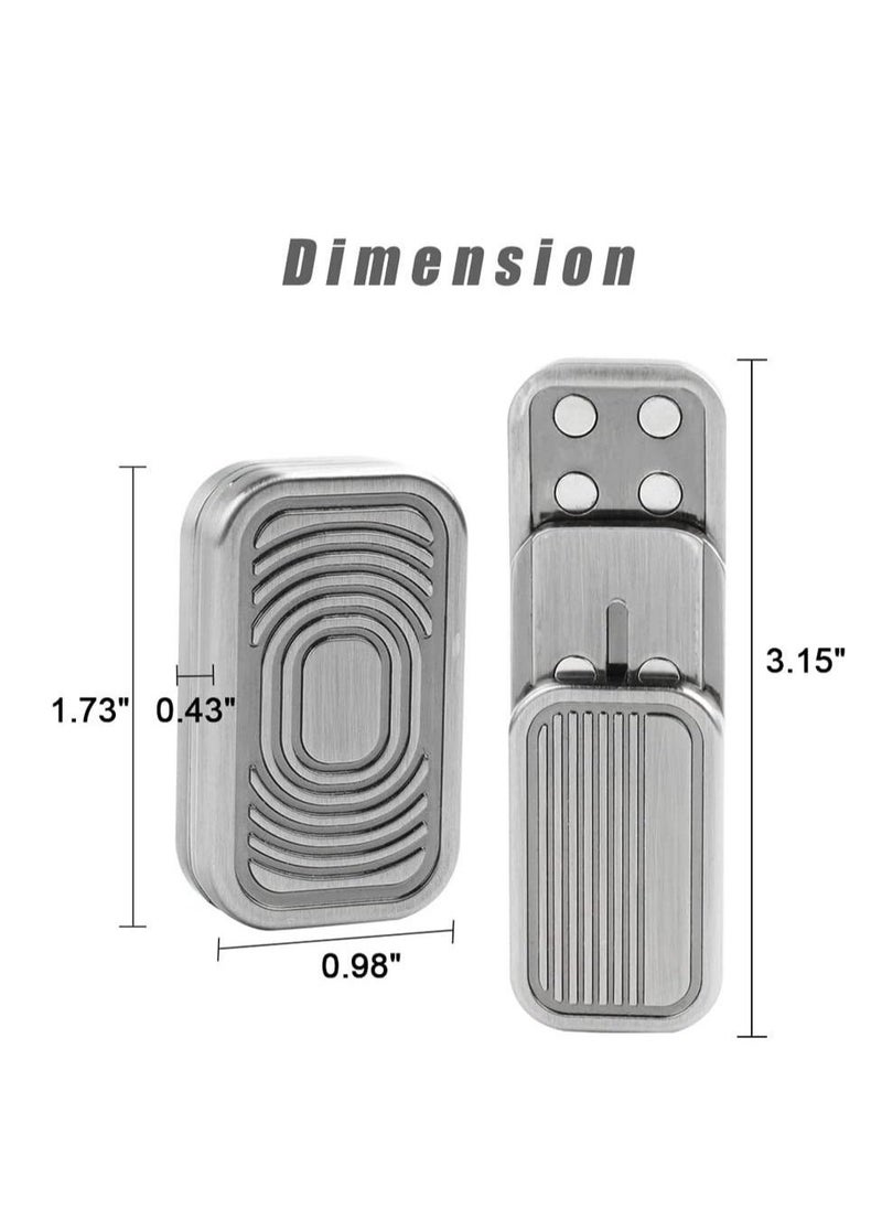 Premium Magnetic Fidget Blocks Fun and Addictive Stress Relief Toy for Men and Women Perfect for Office Desk Travel and Gifts  - Image 2