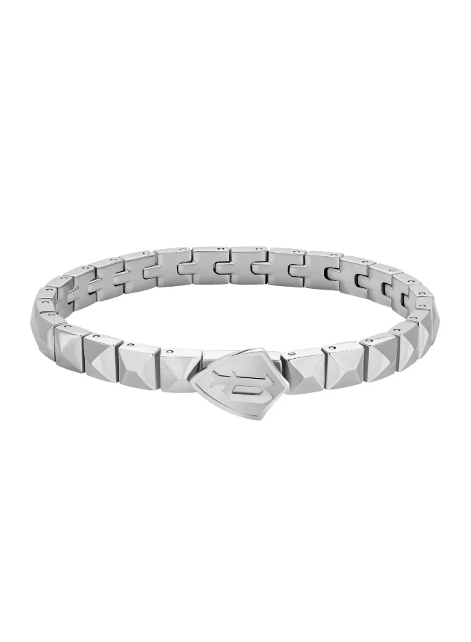 Silver Stainless Steel Bracelet for Men