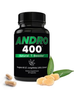 Andro400 Natural T Support Supplement For Men, Tongkat Ali, 60 Count, Manufactured In Usa - pzsku/ZEB1FC50544284C617797Z/45/_/1728312202/ade8a08e-bedc-4d56-be88-7c469f983137