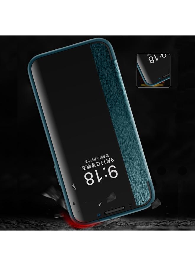 The Bros Phone Case For iPhone 11 Pro Magnetic Side Window View Shockproof Horizontal Flip Leather Phone Case - Image 3