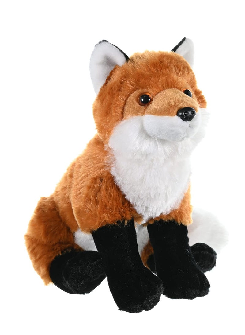 Wild Republic Red Fox Plush, Stuffed Animal, Plush Toy, Gifts For Kids, Cuddlekins 12" (10944) - Image 1