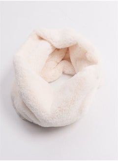 Solid Warm Fur Pullover Scarf