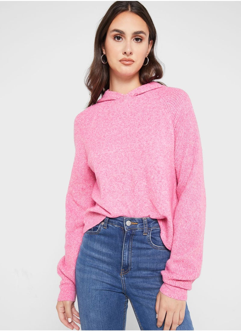 VERO MODA - Knitted Hoodie - Image 1