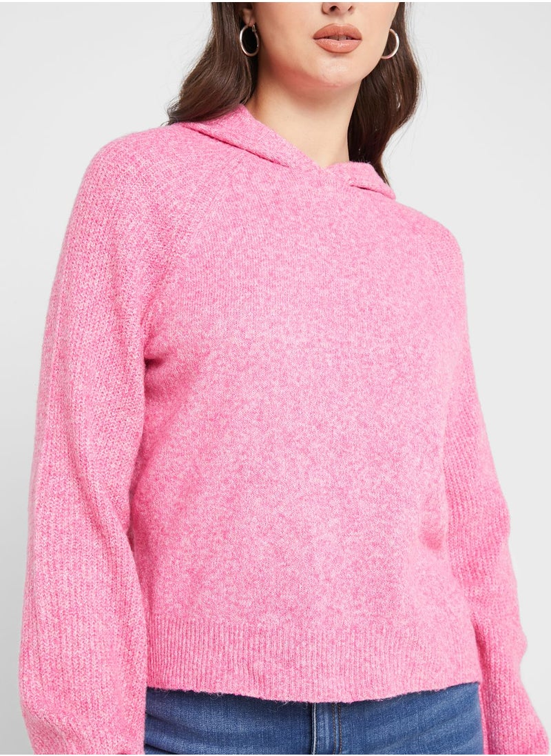 VERO MODA - Knitted Hoodie - Image 1