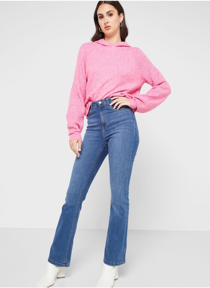 VERO MODA - Knitted Hoodie - Image 1