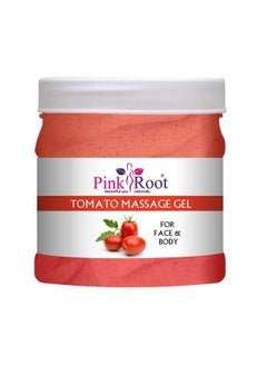 Pink Root Tomato Massage Gel 500Ml With Honey Oatmeal Soap 100Gm (Pack Of 3)  - Image 4