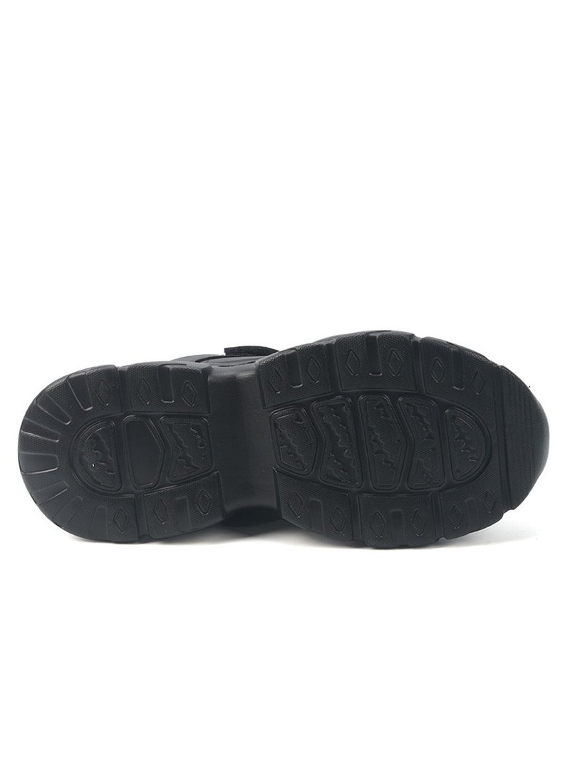 U.S. Polo Assn. Kids Black Velcro Strap Sneakers – Easy-On, Day Fun for Little Explorers!  - Image 4