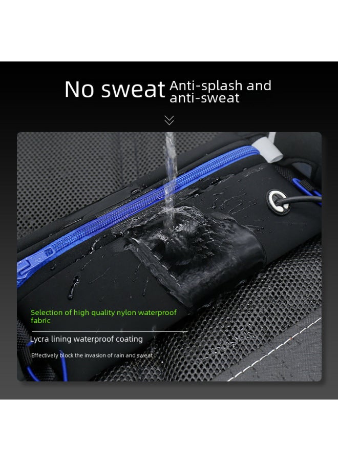 Hot-selling Outdoor Sports Waist Bag Fitness Multifunctional Water Bottle Bag Personal-fitting Running Marathon Mobile Phone Waist Bag-Color:Orange (without Kettle)-Capacity:Below 1 Litre - Image 3