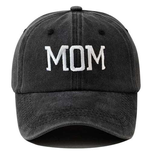 Yaopelky 3Pcs Mom Dad and Baby Hats Parent-Child Baseball Caps Embroidered Adjustable Matching Family Hat Set (US, Alpha, One Size, Dad Mom Baby Black) - Image 5