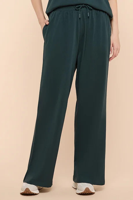 R&B Solid Sweatpants with Drawstring Waist