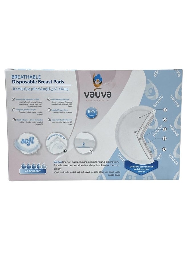 Vauva Disposable Breast Pads Soft And Breathable  - Image 3