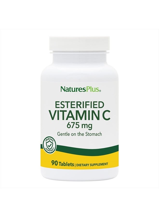 Natures Plus Esterified Vitamin C, 675 mg, 90 Tablets, NaturesPlus - Image 1