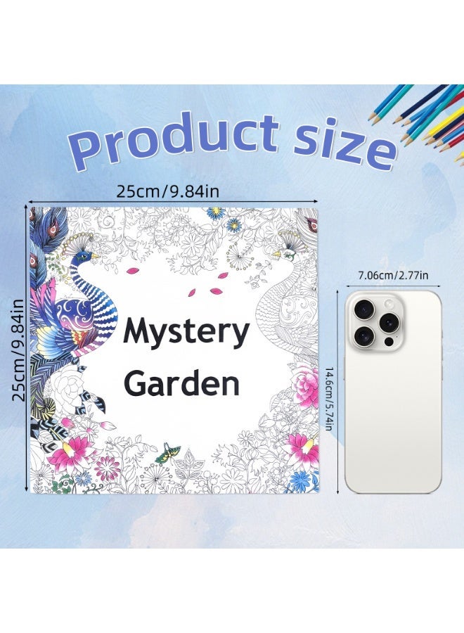 The stress relief coloring book, which can be filled with different patterns, is a coloring book for adults to relax, relieve stress and relieve anxiety. - Image 5