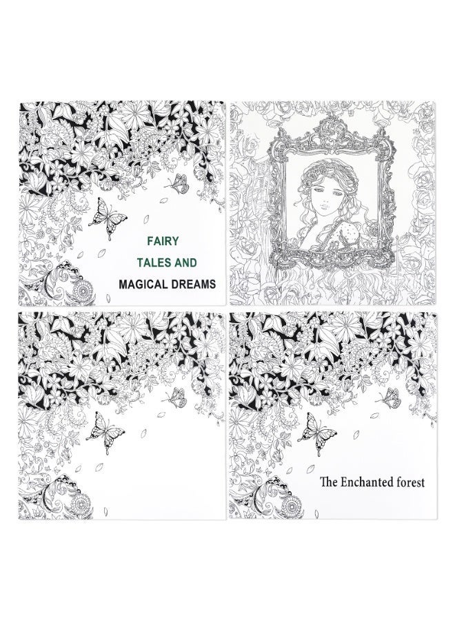 The stress relief coloring book, which can be filled with different patterns, is a coloring book for adults to relax, relieve stress and relieve anxiety. - Image 4