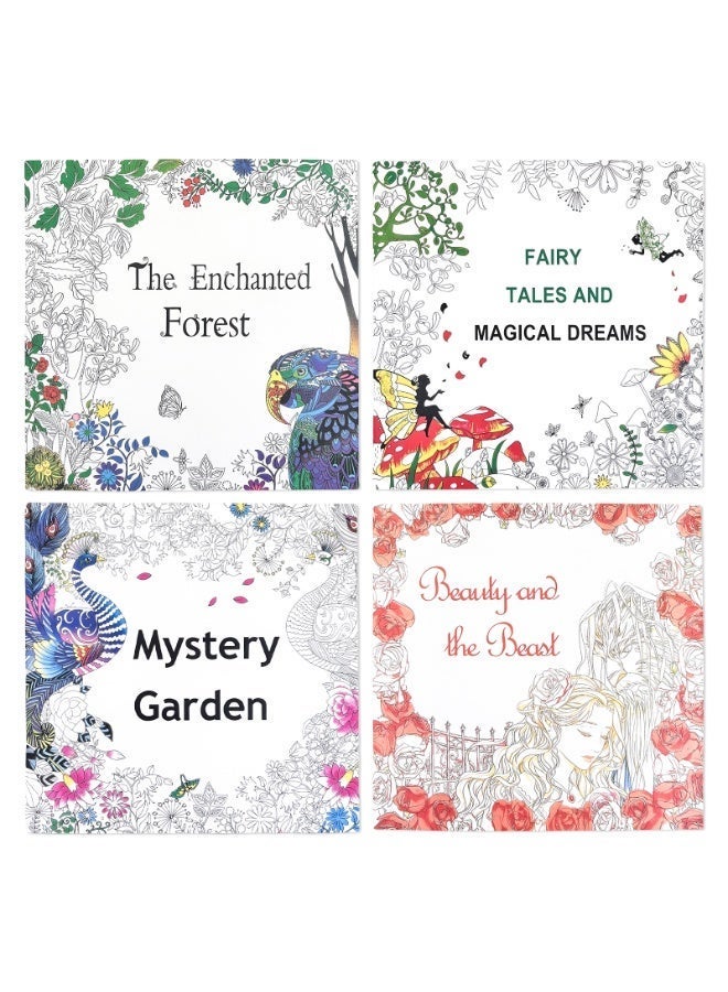 The stress relief coloring book, which can be filled with different patterns, is a coloring book for adults to relax, relieve stress and relieve anxiety. - Image 5