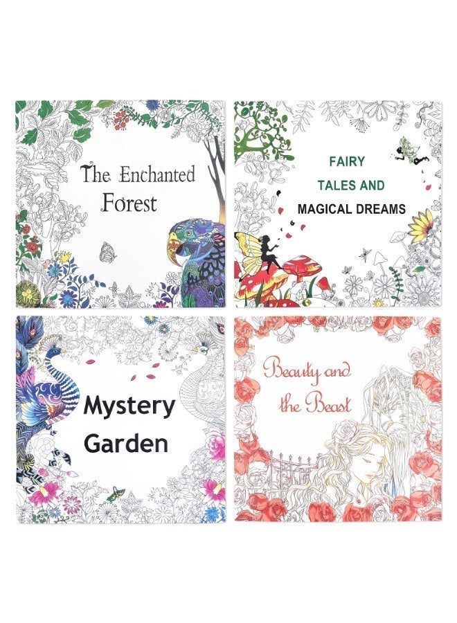 The stress relief coloring book, which can be filled with different patterns, is a coloring book for adults to relax, relieve stress and relieve anxiety. - Image 2