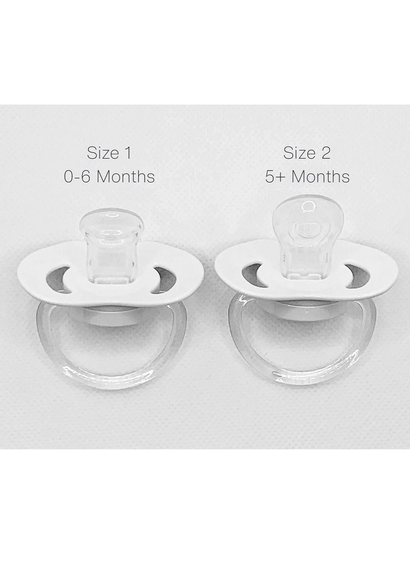 littlemico Pacifier Orthodontic Silicone Size 1 Baby 0-6M 1 piece - Prince Charming  - Image 4