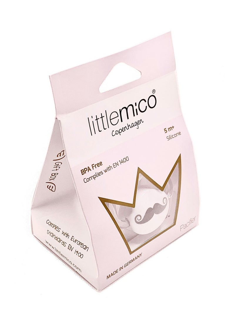 littlemico Pacifier Orthodontic Silicone Size 1 Baby 0-6M 1 piece - Prince Charming  - Image 5