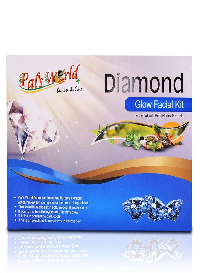 Pal's World Skin Care Solution Blemish Free Fairer Complexion Women Beauty Care Skin Diamond Glow Facial Kit - Glowing Solution - Image 1