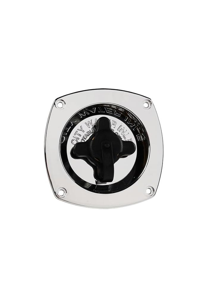 SEAFLO Wall Mount Pressure Regulated Water Inlet - Chrome - Image 4