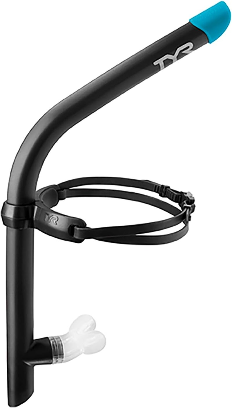TYR Ultralite Elite Swim Snorkel - Adult Snorkeling Gear for Swimming Training - Ultra-Lightweight and Comfortable for Body Alignment Exercises - Image 1