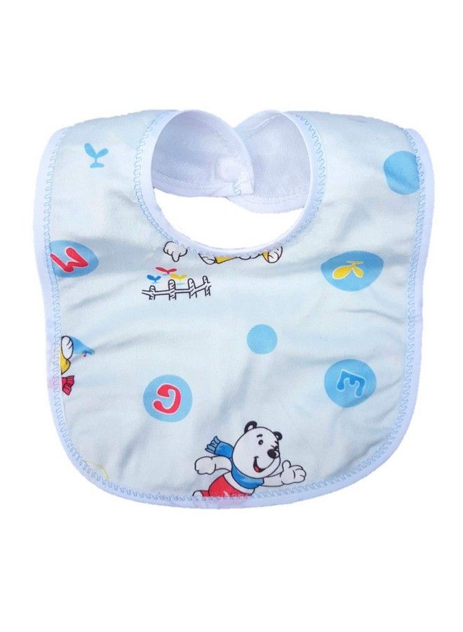 Brandonn Fashions Newborn Double Layered Waterproof Button Bibs Multicolor - Image 5