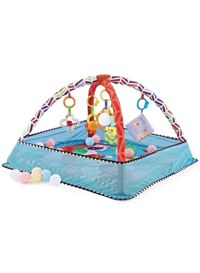 Toy Box Baby Play Mat Kids Multifunction Rug Gym Fitness Frame Activity Ocean ball Fence Toys Early Education Crawling Game Blanket