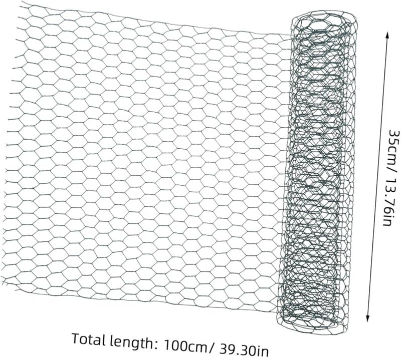 شبكة سلكية دجاجية سداسية مطلية باللون الأخضر لأسوار الدواجن وحماية الحدائق وترتيبات الزهور - Image 3