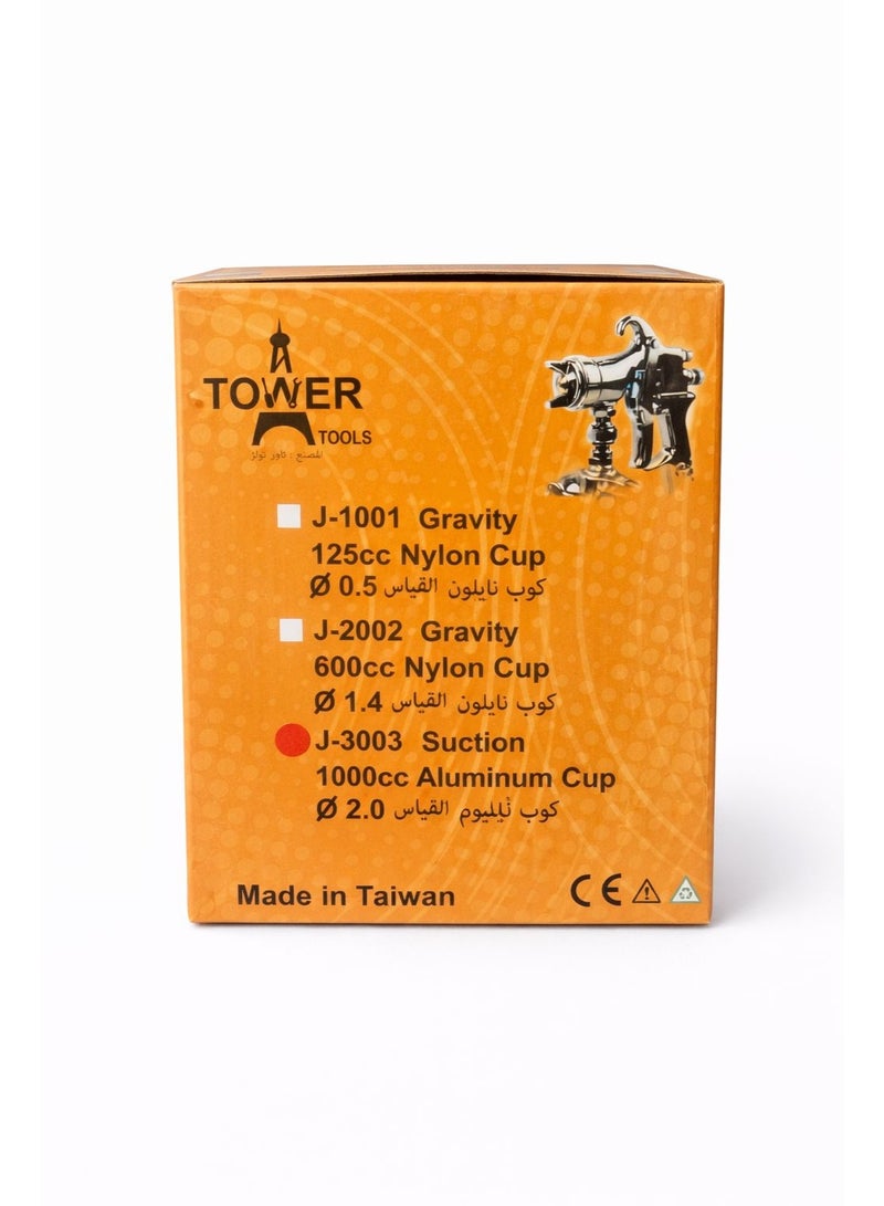 Tower tools Professional Spray Gun Kit – High Quality Taiwan Made, Heavy Duty Paint Sprayer Set - Image 3