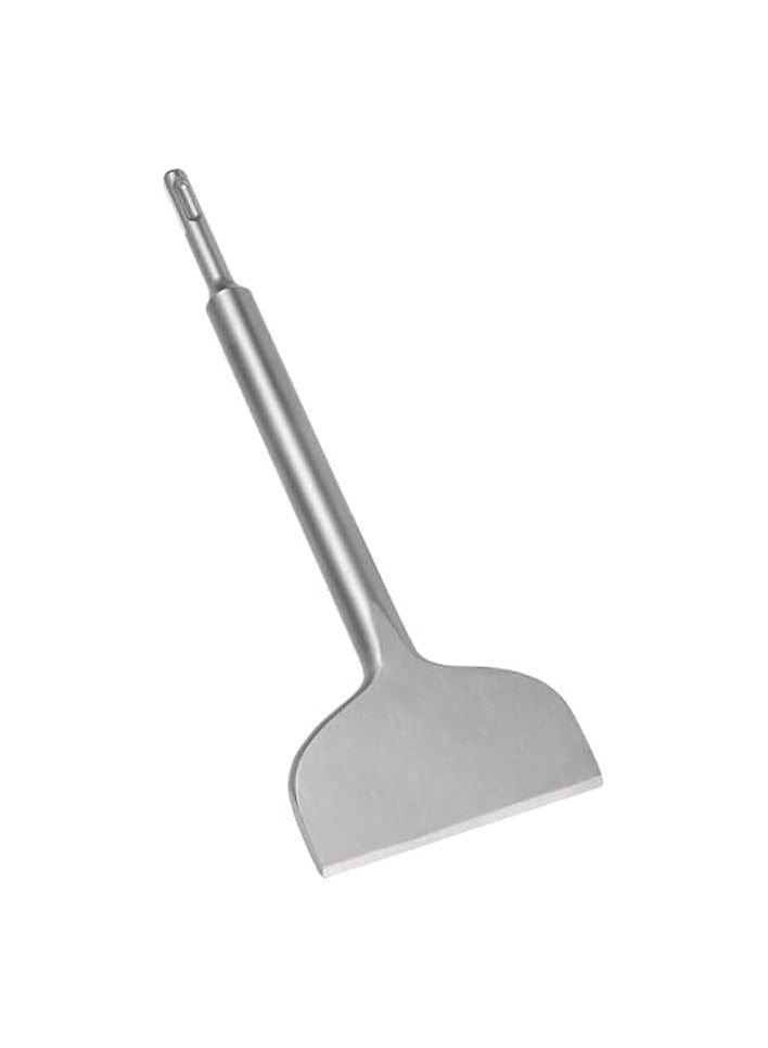 PROMASS Tile Removal Chisel Bits for SDS Plus Rotary Hammer Drill, Steel Shovel Scaling Flat Chisel Tool for Thinset Vinyl Concrete Mortar Flooring Adhesives  - Image 1