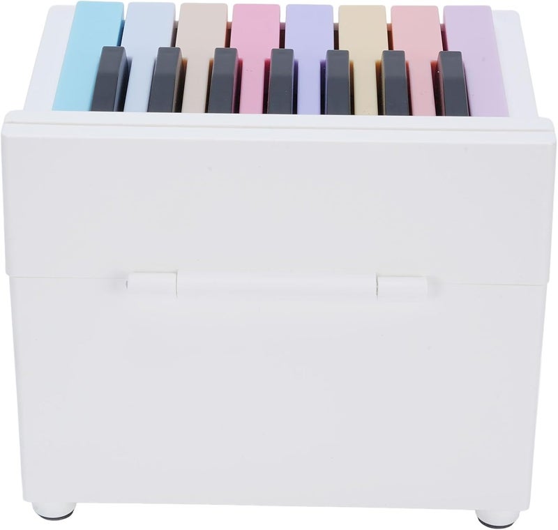 Vikye Playable Piano Calendar 2025 Wireless Bluetooth Calendar Gift with 27 Cards Ideal Birthday Present for Music Enthusiasts (White) - Image 3