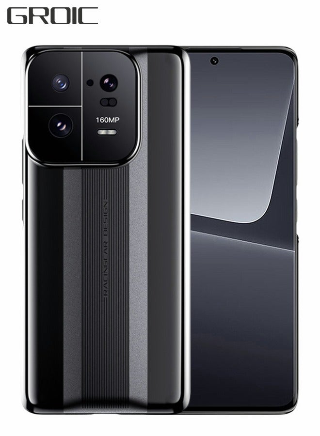 GROIC For Xiaomi 13 Pro 6.73 Inch Luxury Case PC Back Cover Compatible with Xiaomi 13 Pro Camera Protection Shockproof Phone Case,Shockproof Wireless Charging Phone Shell - Image 1